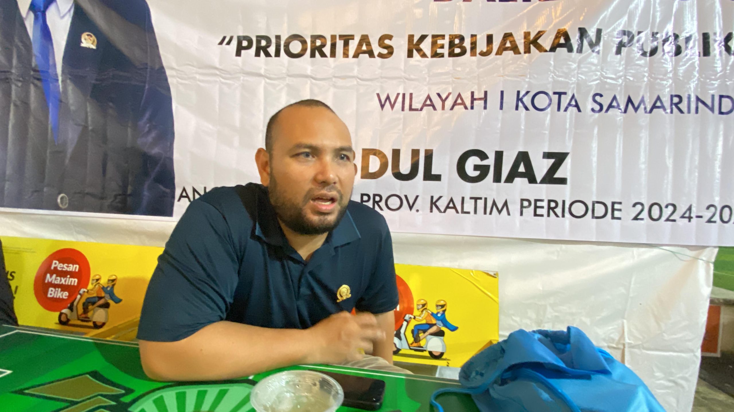 Abdul Giaz, anggota Komisi II DPRD Kaltim.(Dok: teraskata)