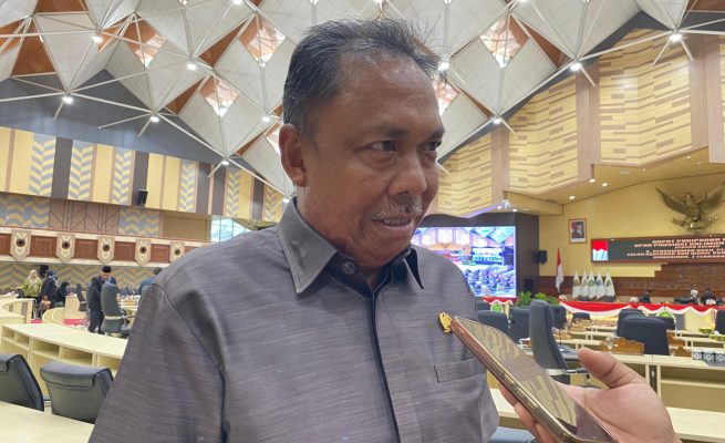 Ketua Panitia Khusus (Pansus) Laporan Keterangan Pertanggungjawaban (LKPj) Gubernur Kalimantan Timur, Agus Suwandi.(Dok: teraskata)