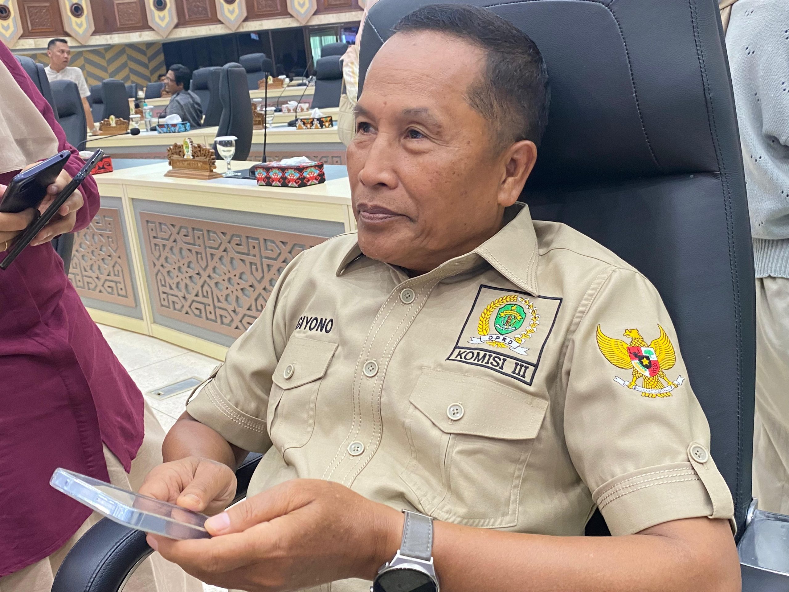 Anggota DPRD Kalimantan Timur (Kaltim), Sugiyono.(Dok: teraskata)