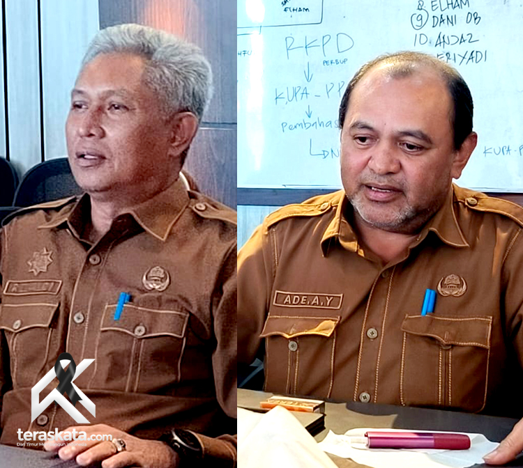 sekda dan kepala bpkad kutim