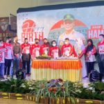 Penutupan turnamen badminton Bontang Kapolres Cup 2022. Foto: Yayuk/teraskaltim.com