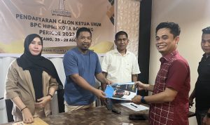 Pendaftaran Calon ketua Himpunan Pengusaha Muda Indonesia (HIPMI) Cabang Bontang (bakesah.co)