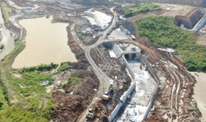 Bendungan Sepaku Semoi Kalimantan Timur (PUPR)