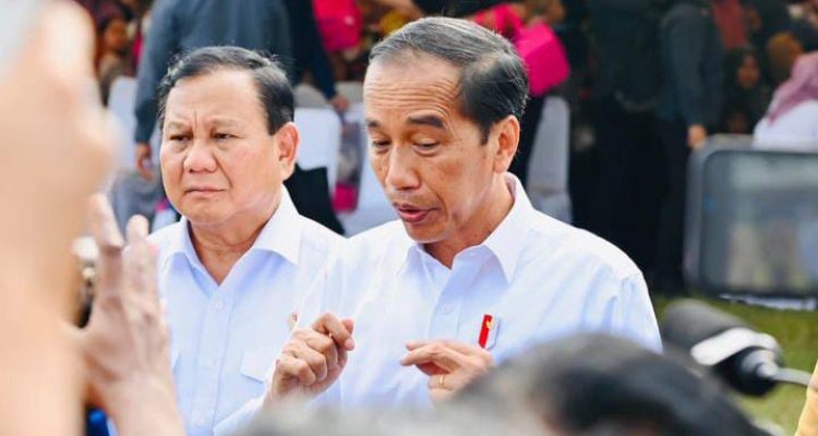 Joko Widodo bersama Prabowo Subianto (instagram.com/jokowi)