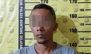 Tersangka pelaku pengedar sabu di Bontang (polresbontang)