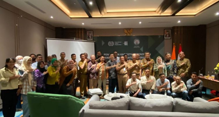 Kepala Dinas Perkebunan Kaltim, Ahmad Muzakkir menghadiri yang diprakarsai GAPKI yang bekerja sama dengan International Labour Organitation (ILO) di Samarinda, Kalimantan Timur (Disbun Kaltim)
