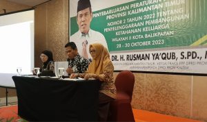 Sosperda Ketahanan Keluarga oleh Anggota DPRD Kaltim Rusman Ya'qub (Dok. pribadi)
