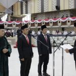 Pelantikan Dua Anggota DPRD Kaltim PAW dalam Rapat Paripurna Ke-39 DPRD Kaltim oleh Hasanuddin Mas'ud (Dok. DPRD Kaltim)