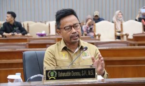 Ketua Komisi I DPRD Kalimantan Timur (Kaltim) Baharuddin Demmu