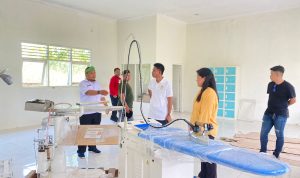 Anggota DPRD Kaltim, Sutomo Jabir saat kunjungan kerja di SMKN 4 Bontang. (dok. Sutomo Jabir)