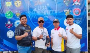 Rasman dalam acara Liga Pemuda Etam, hari ini, Senin (13/11)