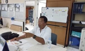 Kepala Bidang Peningkatan Prestasi Olahraga Dispora Kaltim, Masturi Akbar Tapipullah. (ft/tqm)