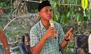 Anggota DPRD Kaltim Sutomo Jabir Sosialisasi Wawasan Kebangsaan di kampung Sei Bebanir Bangun, Kecamatan Sambaliung Kabupaten Berau. (Dok Rezky)