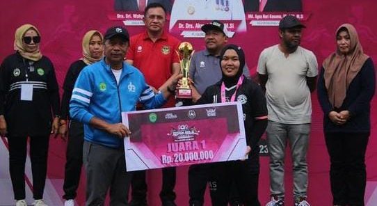 Kejuaraan Sepak Bola Wanita di Stadion Kadrie Oening Sempaja, Samarinda (dispora kaltim)
