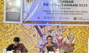 Nidya Listiyono jadi Narasumber pada kegiatan Himpunan Pelajar Mahasiswa Sebatik Samarinda (HIPMAS).