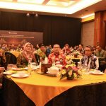 Anggota Komisi II DPRD Kaltim Sapto Setyo Pramono menghadiri acara Pertemuan Tahunan Bank Indonesia (PTBI) KPw BI Kaltim Tahun 2023. (Ist)