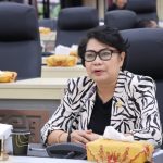 Ketua Komisi III DPRD Kaltim Veridiana Huraq Wang pada Rapat Paripurna Ke-41 DPRD Kaltim Tahun 2023. (Ist)