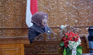 Anggota DPRD Kutai Timur, Leni Angriani.