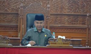 Ketua Dewan Perwakilan Rakyat Daerah (DPRD) Kutai Timur (Kutim), membuka Rapat Paripurna ke 23 masa persidangan II 2023/2024 (dok: ist)