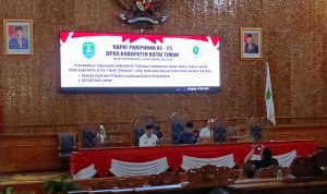 Rapat Paripurna DPRD Kutai Timur ke-25. (ist)