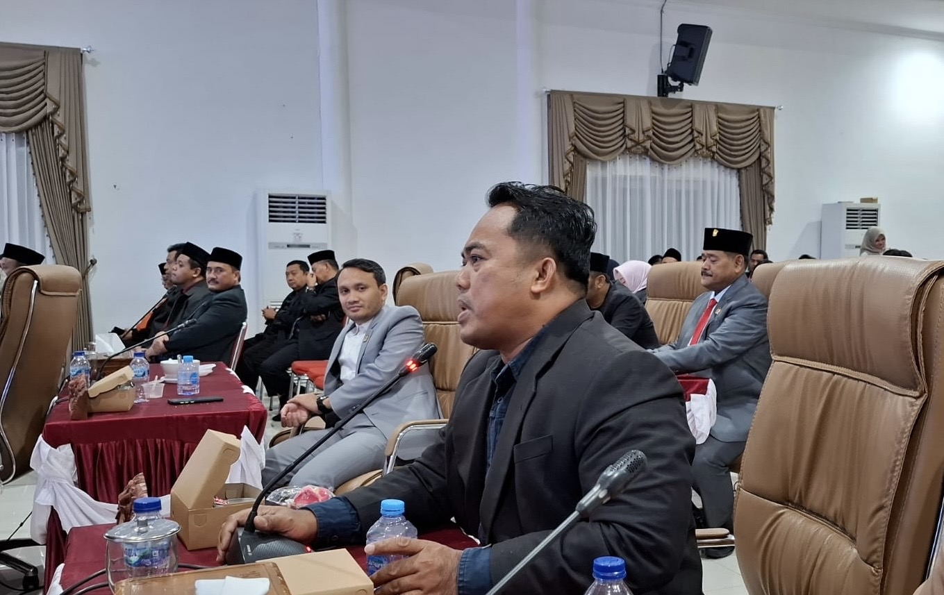 Legislator Bontang Faisal soroti pekerjaan yang belum selesai (dok: teraskata)