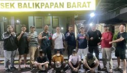 Polsek Kota Bangun bekuk tersangka pelaku pencurian tiang Telkom di Jalan Poros Kota Bangun-Melak, Desa Kota Bangun 1, Kecamatan Kota Bangun Darat, Kabupaten Kutai Kartanegara (Dok: katakaltim)