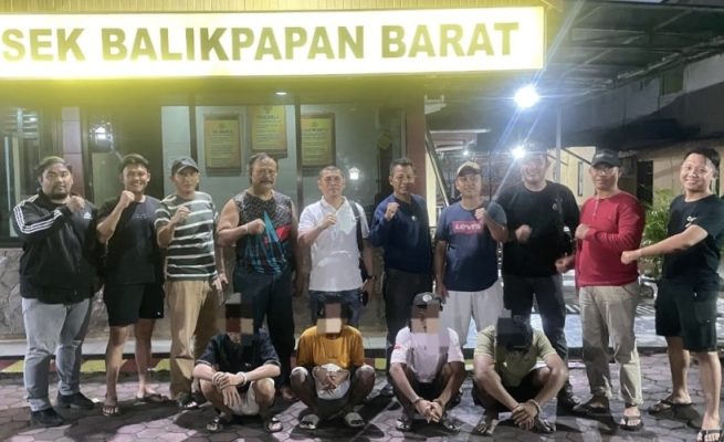 Polsek Kota Bangun bekuk tersangka pelaku pencurian tiang Telkom di Jalan Poros Kota Bangun-Melak, Desa Kota Bangun 1, Kecamatan Kota Bangun Darat, Kabupaten Kutai Kartanegara (Dok: katakaltim)