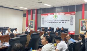Suasana Rapat Dengar Pendapat (RDP) DPRD Kalimantan Timur (Kaltim). (Dok: teraskata)