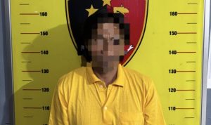 Salah satu tersangka ditangkap Polsek Sangasanga (dok: humas polres kukar)