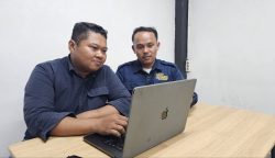Ketua Panitia Musda SMSI Kaltim Jerin dan Ketua Tim Penjaringan Prio Fuji Mustopan (dok: SMSI)