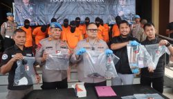 Konferensi pers Polresta Samarinda terkait kasus pembunuhan (dok: katakaltim)
