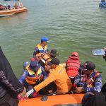 Penemuan korban kapal tenggelam di Penajam (dok: teras)