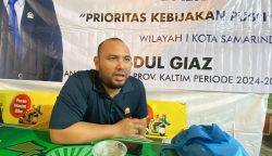 Abdul Giaz, anggota Komisi II DPRD Kaltim.(Dok: teraskata)