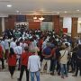 Buruh di Kutai Timur sambangi Kantor Bupati Kutim (dok: ist)