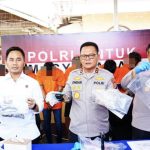 Konferensi pers pengungkapan kasus penembakan di Samarinda (dok: ist)