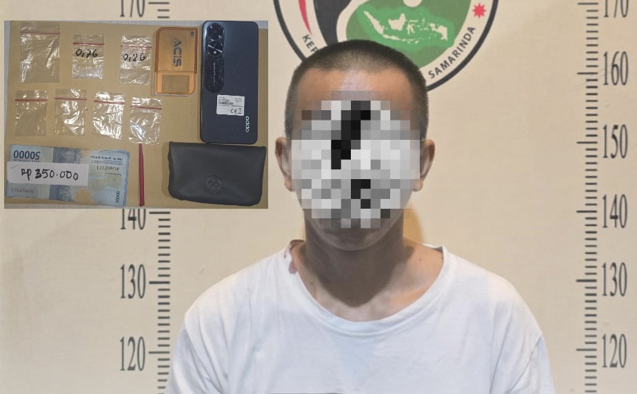 Penyalahguna narkoba di Samarinda Ilir (dok: ist)