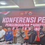 Konferensi pers Polres Bontang (dok: teras)