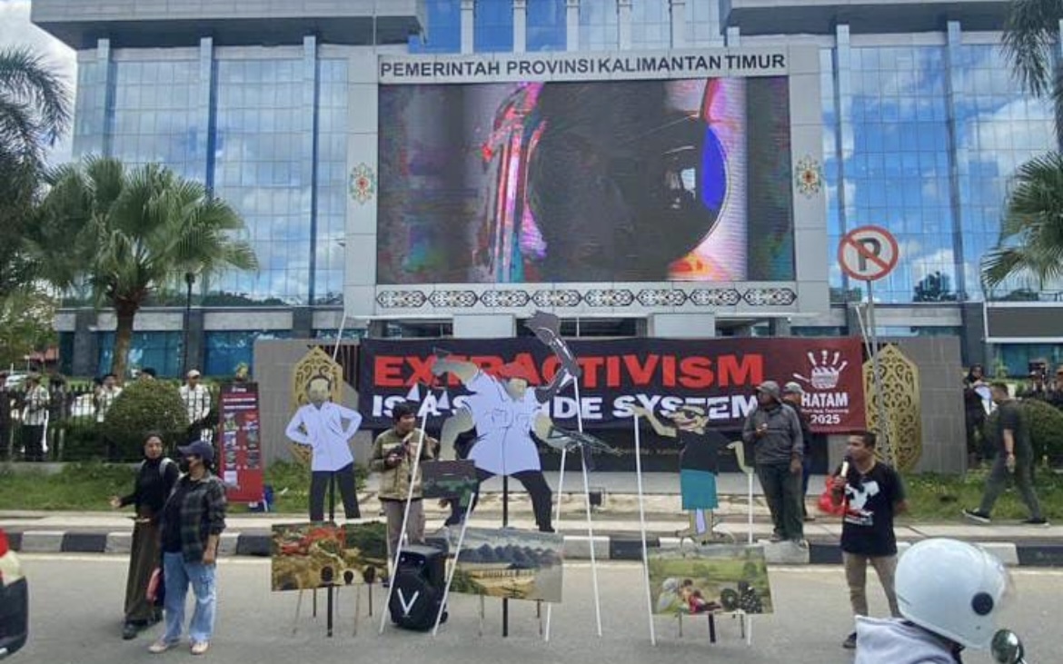 Peringatan Hari Anti Tambang di Kalimantan Timur