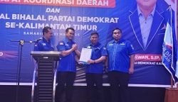 Partai Demokrat Kalimantan Timur (Kaltim) menggelar Rapat Koordinasi Daerah (Rakorda) dan Halal Bihalal di Hotel Puri Sinyiur Samarinda (dok: ist)