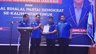 Partai Demokrat Kalimantan Timur (Kaltim) menggelar Rapat Koordinasi Daerah (Rakorda) dan Halal Bihalal di Hotel Puri Sinyiur Samarinda (dok: ist)