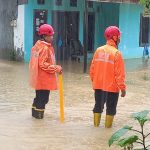 Banjir di Telihan, Kota Bontang, Rabu 14 Mei 2025 (dok: BPBD)