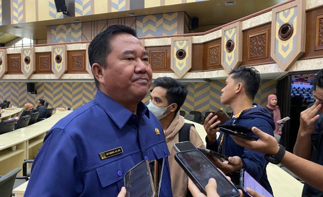 Wakil Ketua DPRD Kalimantan Timur (Kaltim), Ekti Imanuel.(dok: teraskata)