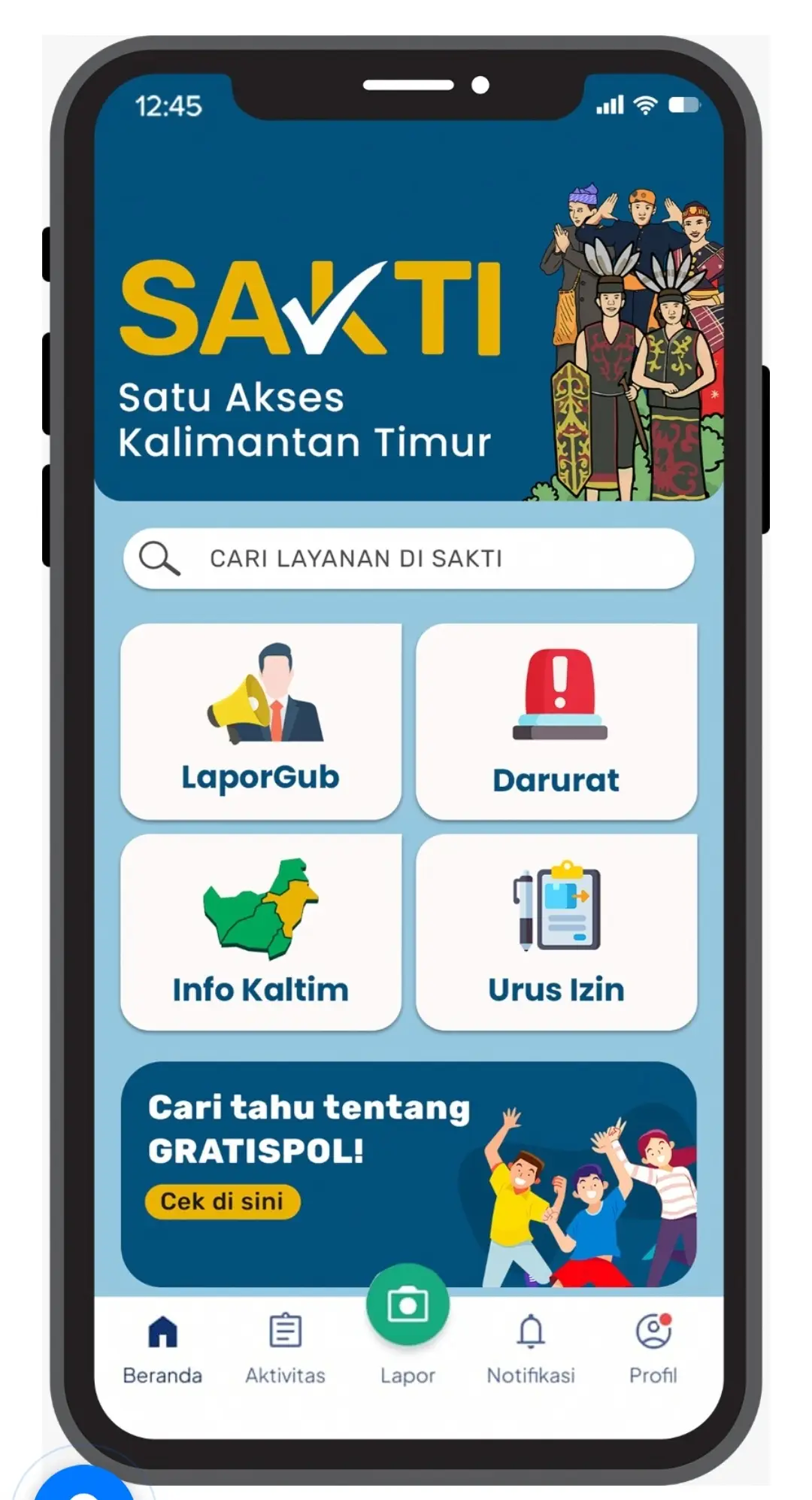 Aplikasi SAKTI Kaltim