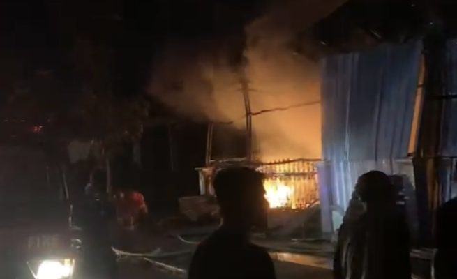 Kebakaran di Berau