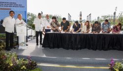 Penandatanganan kontrak di IKN