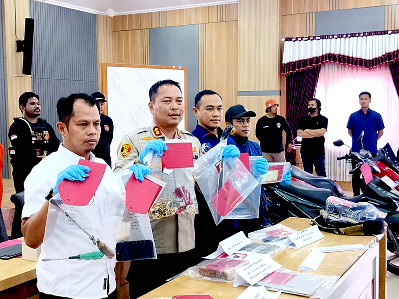 Sindikat Perampok BRILink di Kutim Terbongkar, Tiga Pelaku Diciduk !