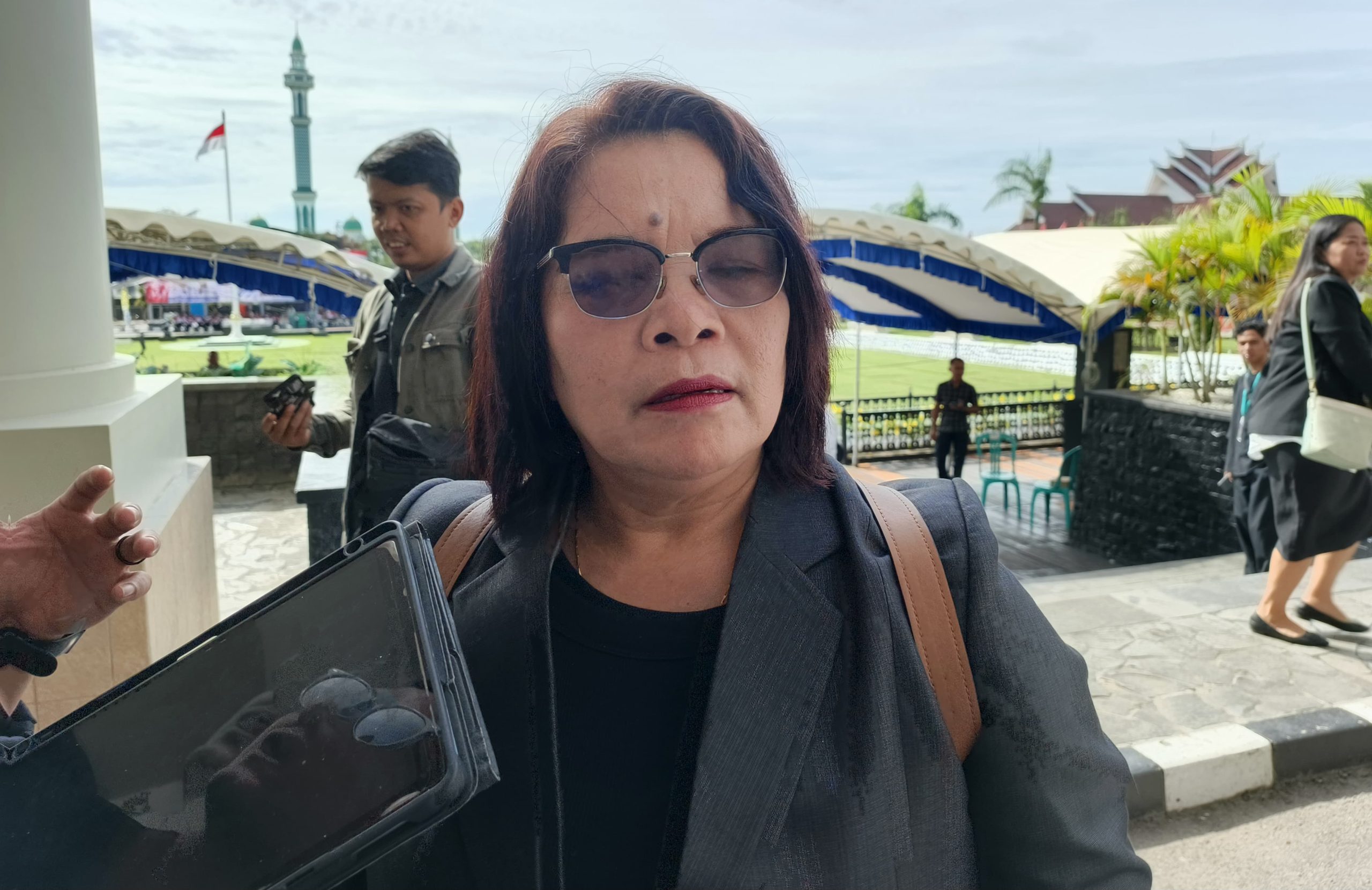 Kepala Disnakertrans Kutim, Roma Malau.