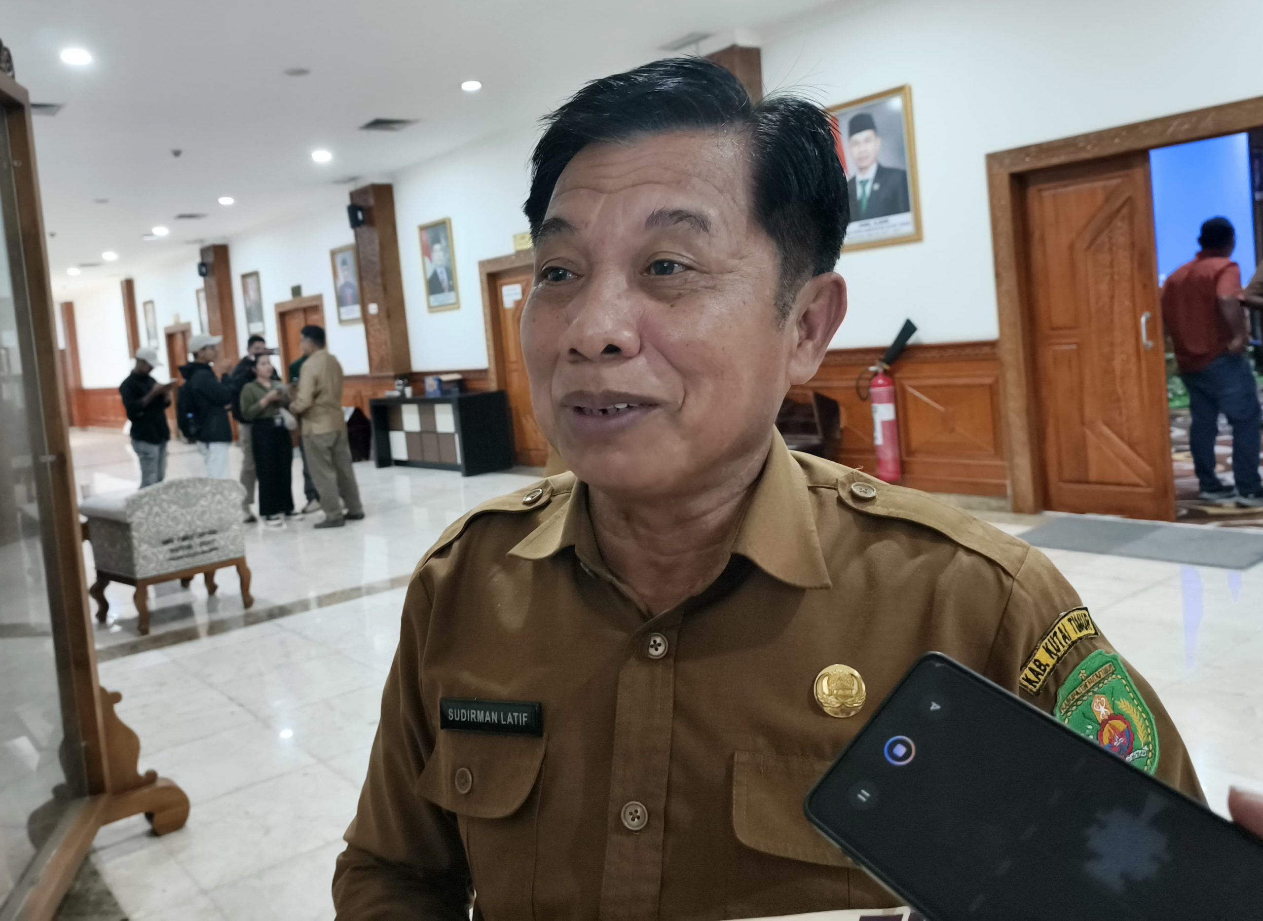 Asisten III Bidang Administrasi Umum Sekretariat Kabupaten Kutim, Sudirman Latif.