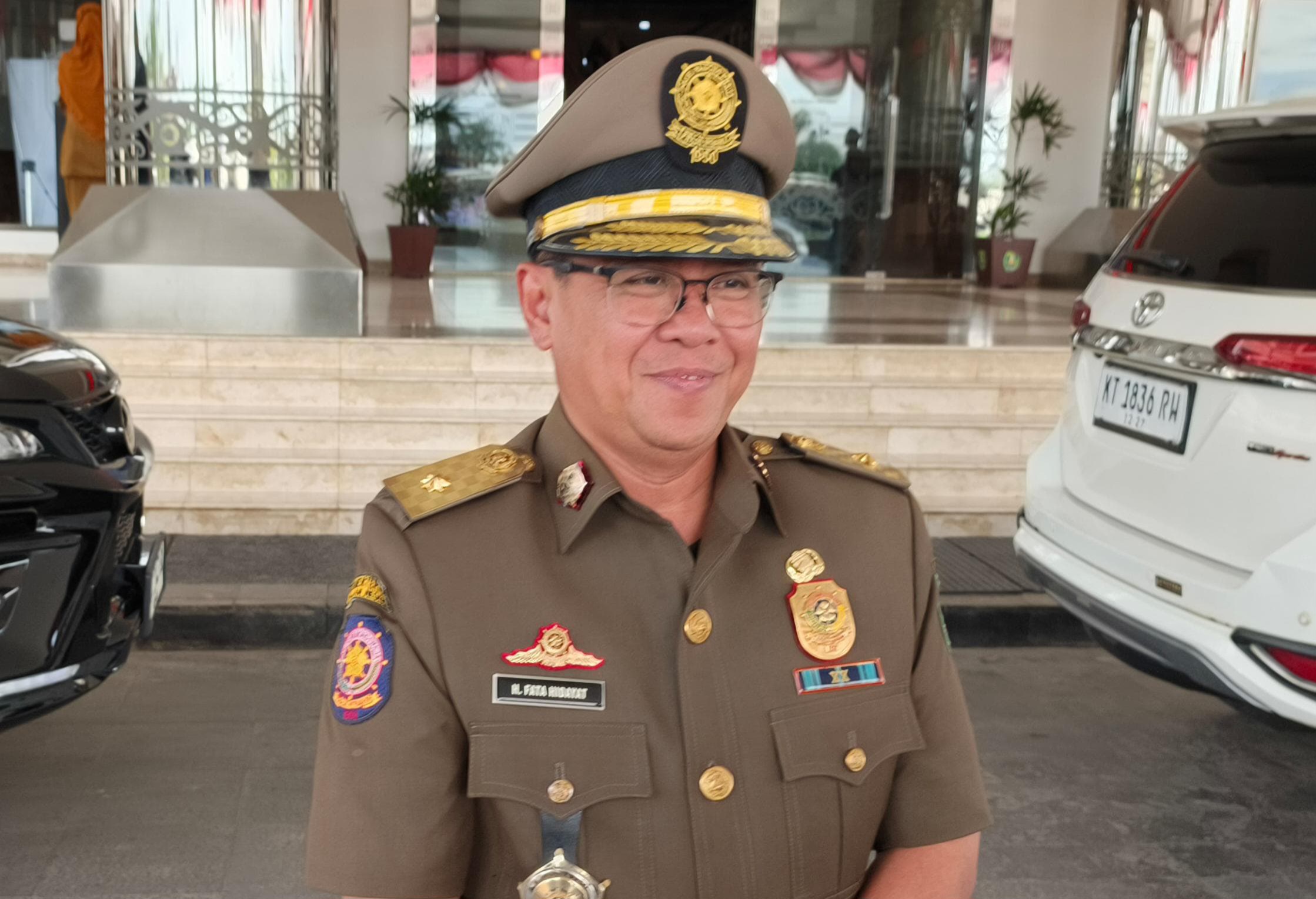 Kepala Satpol PP Kutim, Fatah Hidayat.