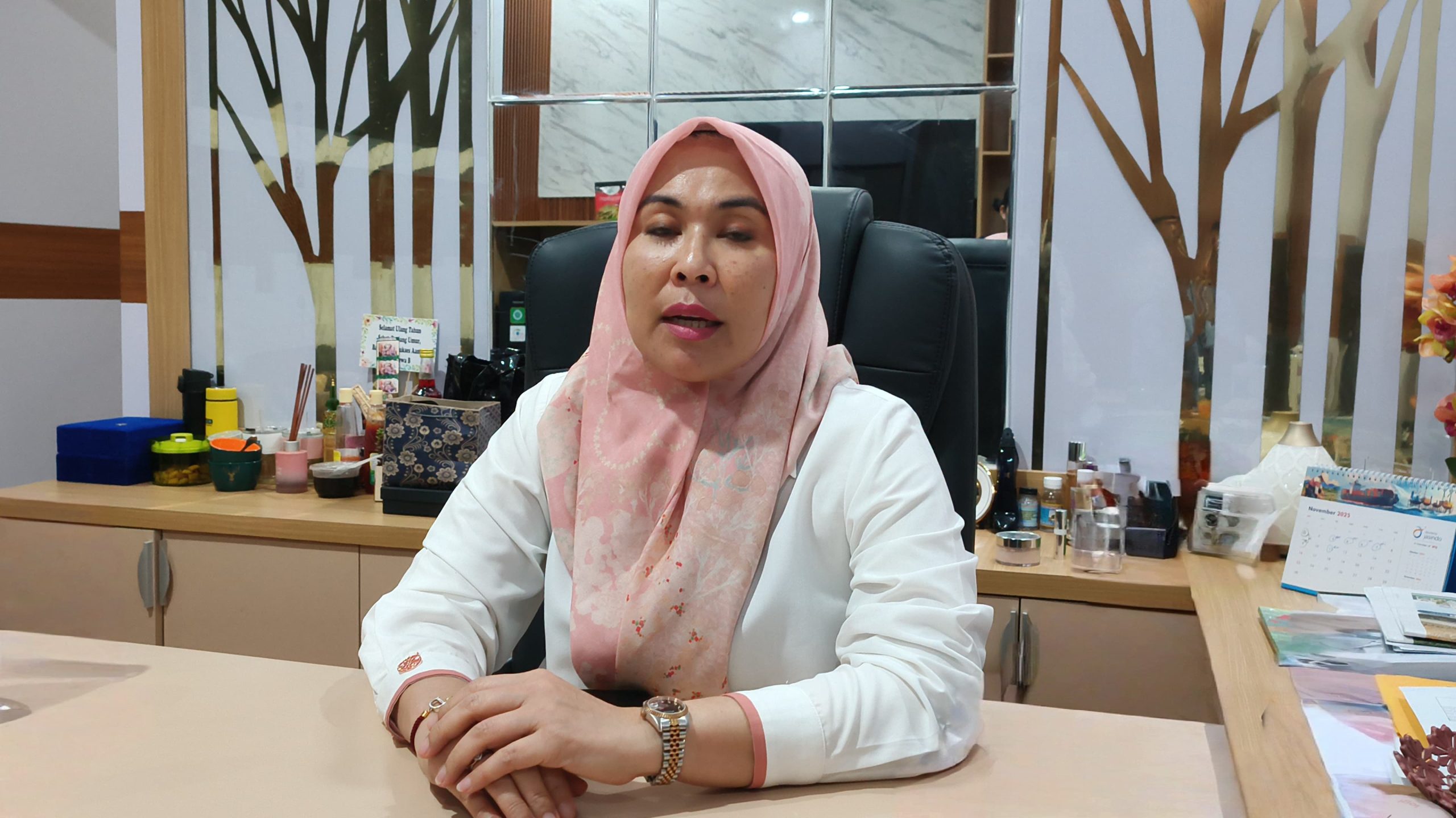 Kepala Bidang Tanaman Pangan Dinas Tanaman Pangan, Hortikultura, dan Peternakan (DTPHP) Kutim, Dessy Wahyu Fitrisia.